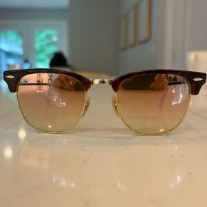 Ray Ban Clubmaster Flash Sunglasses